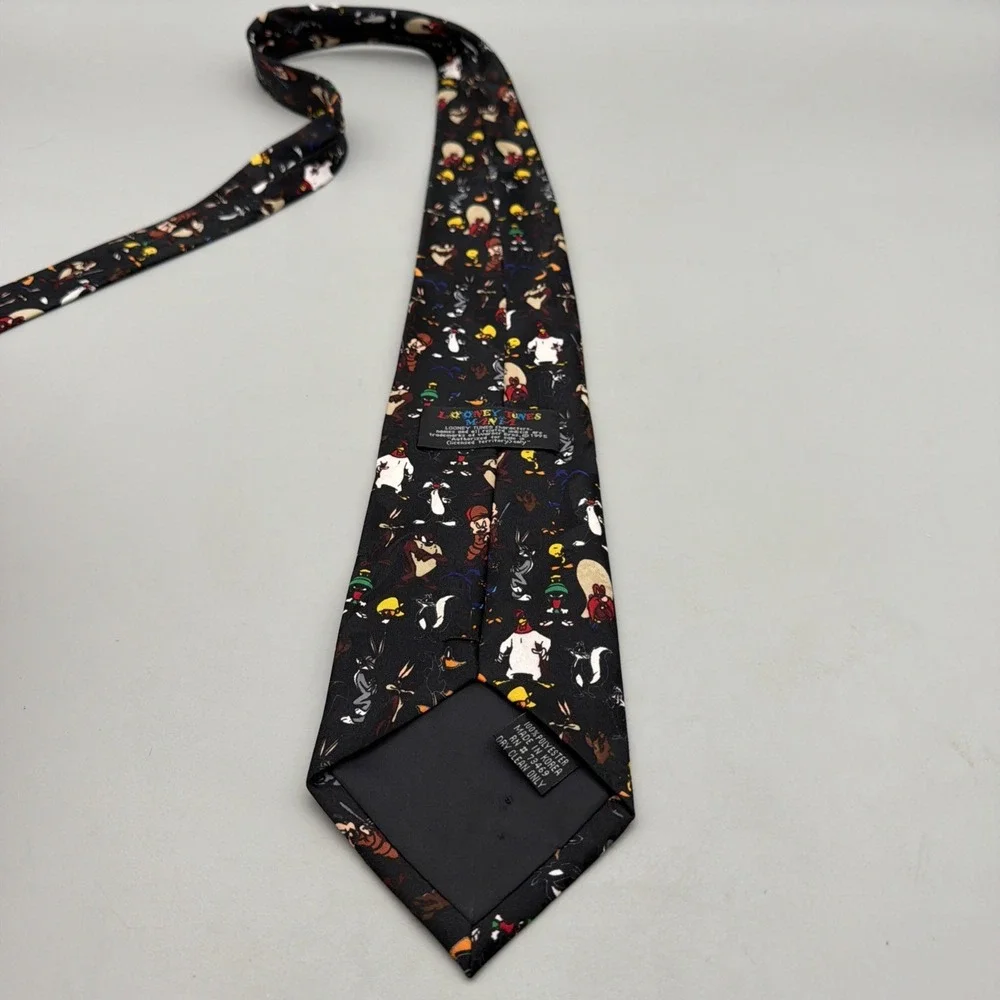 Looney Tunes Mania Vintage 1995 Men's Cartoon Character Tie